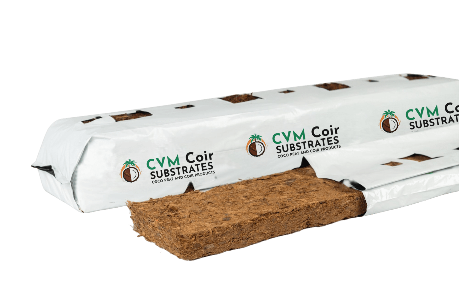 cvm coir substrates coconut coir grow bag